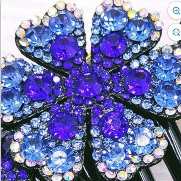 Opvise Hair Comb Clips 3 Classical Non-slip Seven Teeth Bridal Wedding Prom Updo - Picture 6 of 8